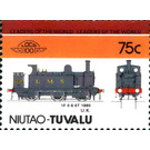 1f 0-6-0t 1880 Uk - Polynesia / Tuvalu, Niutao 1985