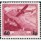 1st postal flight  - Liechtenstein 1935 - 60#100