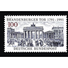 200 years Brandenburg Gate  - Germany / Federal Republic of Germany 1991 - 100 Pfennig
