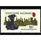 2000 years Augsburg  - Germany / Federal Republic of Germany 1985 - 80 Pfennig