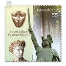 2000th anniversary of the Varus Battle - Self-Adhesive  - Germany / Federal Republic of Germany 2009 - 55 Euro Cent