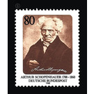 200th birthday of Arthur Schoppenhauer  - Germany / Federal Republic of Germany 1988 - 80 Pfennig