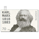 200th birthday of Carl Marx  - Germany / Federal Republic of Germany 2018 - 70 Euro Cent