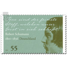 200th birthday of Robert Schumann  - Germany / Federal Republic of Germany 2010 - 55 Euro Cent