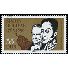 200th birthday of Simon de Bolivar  - Germany / German Democratic Republic 1983 - 35 Pfennig