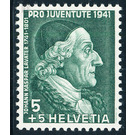 200th birthday  - Switzerland 1941 - 5 Rappen