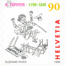 200th birthday  - Switzerland 1999 - 90 Rappen