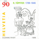 200th birthday  - Switzerland 1999 - 90 Rappen