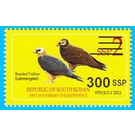 2017 Surcharge on 2012 Birds of South Sudan Stamp - East Africa / South Sudan 2017 - 300