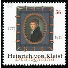 225th birthday to Heinrich von Kleist  - Germany / Federal Republic of Germany 2002 - 56 Euro Cent