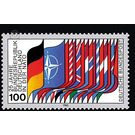 25 years affiliation to NATO  - Germany / Federal Republic of Germany 1980 - 100 Pfennig