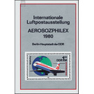 25 years Inter flight: International Airmail Exhibition  - Germany / German Democratic Republic 1980