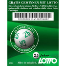 25 years Lotto 6 Out Of 45  - Austria / II. Republic of Austria 2011