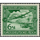25 years of German airmail service  - Germany / Deutsches Reich 1944 - 6 Reichspfennig