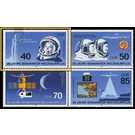 25 years of manned spaceflight  - Germany / German Democratic Republic 1986 - 40 Pfennig