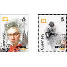 250th Anniversary of Birth of Ludwig von Beethoven - Guernsey 2020 Set