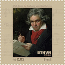 250th Birth Anniversary of Ludwig von Beethoven (1770-1827) - Brazil 2020 - 2.05