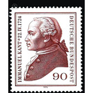 250th birthday of Immanuel Kant  - Germany / Federal Republic of Germany 1974 - 90 Pfennig