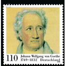 250th birthday of Johann Wolfgang von Goethe  - Germany / Federal Republic of Germany 1999 - 110 Pfennig