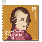 250th birthday of Wolfgang Amadeus Mozart  - Germany / Federal Republic of Germany 2006 - 55 Euro Cent