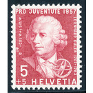 250th birthday  - Switzerland 1957 - 5 Rappen