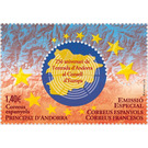 25th Anniversary of Andorra in Council Of Eurpe - Andorra, Spanish Administration 2019 - 1.40