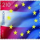 25th anniversary of Austria joining the EU - Austria / II. Republic of Austria 2020 - 210 Euro Cent
