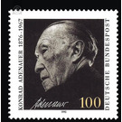 25th anniversary of death of Konrad Adenauer  - Germany / Federal Republic of Germany 1992 - 100 Pfennig