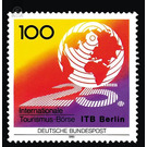 25th International Tourism Exchange in Berlin  - Germany / Federal Republic of Germany 1991 - 100 Pfennig