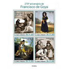 275th Anniversary of the Birth of Francisco de Goya - Central Africa / Sao Tome and Principe 2021