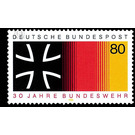 30 year sarmed forces Basic ideas of democracy  - Germany / Federal Republic of Germany 1985 - 80 Pfennig