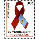 30 Years against HIV and AIDS - Caribbean / Saint Lucia 2011 - 30