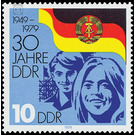 30 years  - Germany / German Democratic Republic 1979 - 10 Pfennig