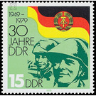 30 years  - Germany / German Democratic Republic 1979 - 15 Pfennig