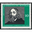 300th anniversary of the publication of all of Comenius' didactic works  - Germany / German Democratic Republic 1958 - 10 Pfennig
