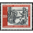 300th anniversary of the publication of all of Comenius' didactic works  - Germany / German Democratic Republic 1958 - 20 Pfennig