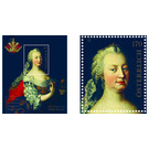 300th birthday Kaiserin Maria Theresia  - Austria / II. Republic of Austria 2017 Set