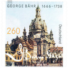 350th birthday of Georg Bähr - self-adhesive  - Germany / Federal Republic of Germany 2016 - (10×2,60)