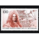 350th birthday of Gottfried Wilhelm Leibniz  - Germany / Federal Republic of Germany 1996 - 100 Pfennig