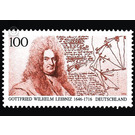 350th birthday of Gottfried Wilhelm Leibniz  - Germany / Federal Republic of Germany 1996 - 100 Pfennig