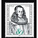 350th birthday of Philipp Jakob Spener  - Germany / Federal Republic of Germany 1985 - 80 Pfennig