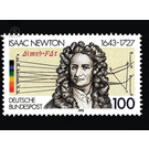 350th birthday of Sir Isaac Newton  - Germany / Federal Republic of Germany 1993 - 100 Pfennig