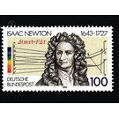 350th birthday of Sir Isaac Newton  - Germany / Federal Republic of Germany 1993 - 100 Pfennig