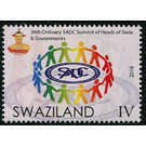 36th SADC Summit, Mbabane - South Africa / Swaziland 2016