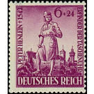 400th anniversary of the death of Peter Henlein  - Germany / Deutsches Reich 1942 - 6 Reichspfennig