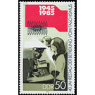 40th anniversary  - Germany / German Democratic Republic 1985 - 50 Pfennig