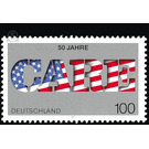 50 years aid organization CARE  - Germany / Federal Republic of Germany 1995 - 100 Pfennig