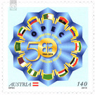 50 years  - Austria / II. Republic of Austria 2010 - 140 Euro Cent