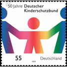 50 years German child protection association  - Germany / Federal Republic of Germany 2003 - 55 Euro Cent