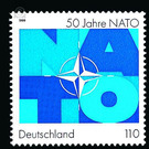 50 years North Atlantic Pact NATO  - Germany / Federal Republic of Germany 1999 - 110 Pfennig